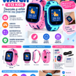 Reloj inteligente infantil X13Kids con juegos y cámara - Mantén a los niños entretenidos y aprendiendo todos los días