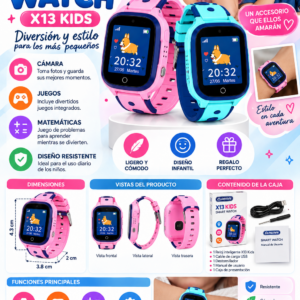 Smartwatch Infantil X13Kids