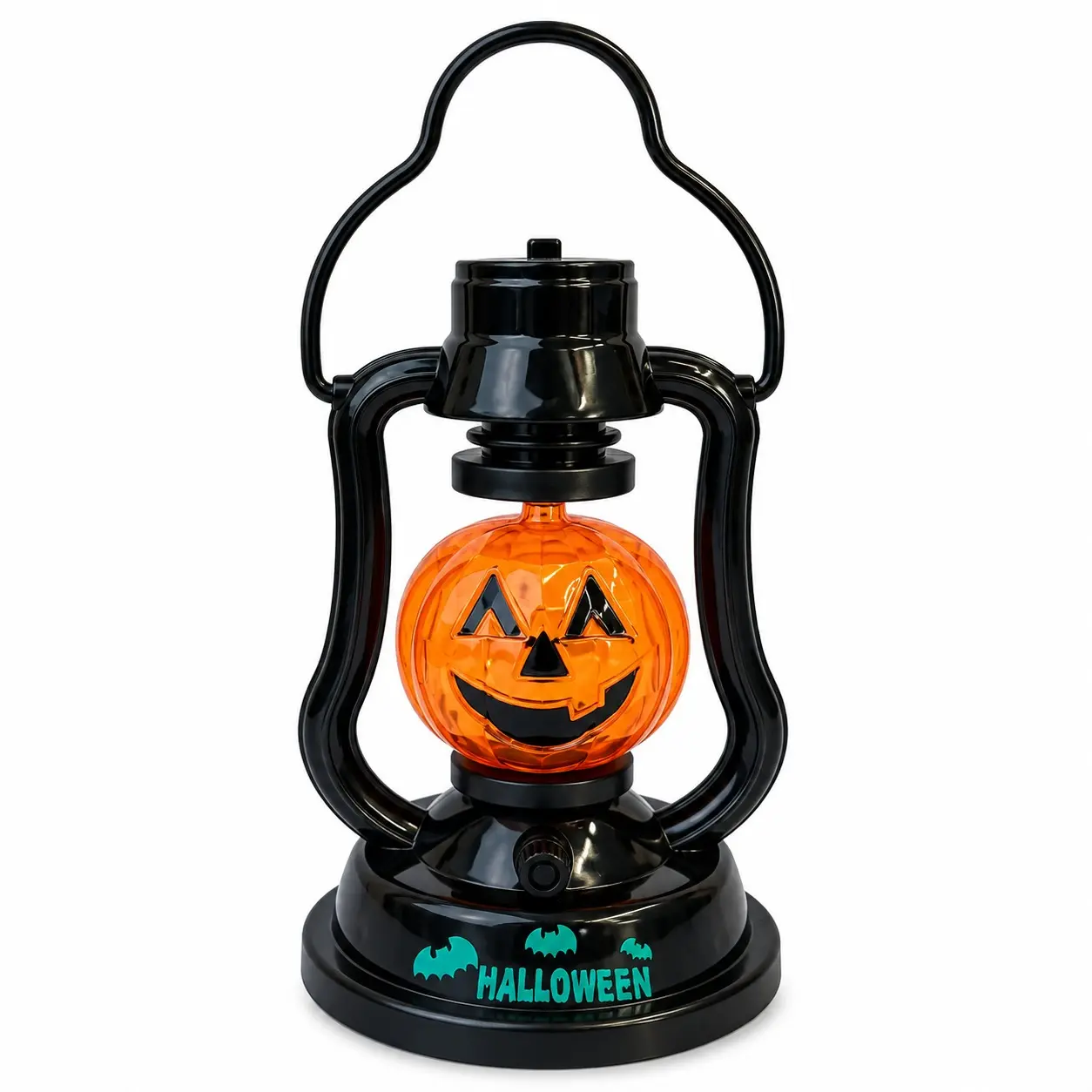 Set x2 Farol encantado de Halloween con luz y sonido para decoración de mesas - Crea una atmósfera festiva inolvidable en tu negocio