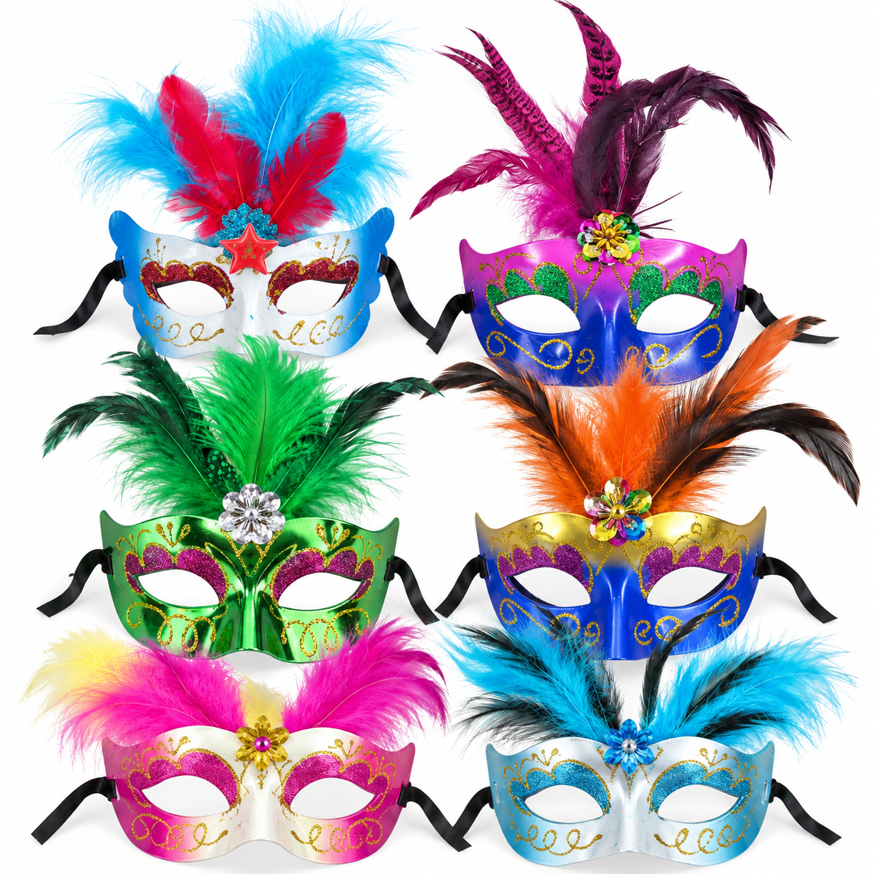 Set Antifaces X6 Halloween