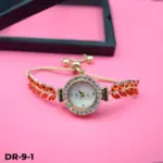 Dr-9 Reloj Pulsera Tipo Joya Oro Rosa - Imagen 3
