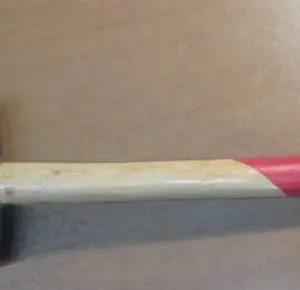 Set x2 Mazo de goma con cabo de madera para carpintería - Protege las superficies delicadas sin dejar marcas