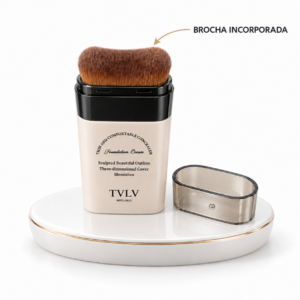 Base de maquillaje correctora Tvlv 3 en 1 para unificar el tono y ocultar manchas