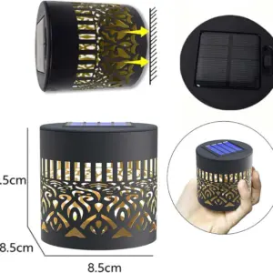 Lampara Mandala con Panel Solar Ttt