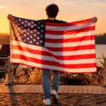 Bandera Estados Unidos Eeuu 150 X 90Cm - Imagen 2