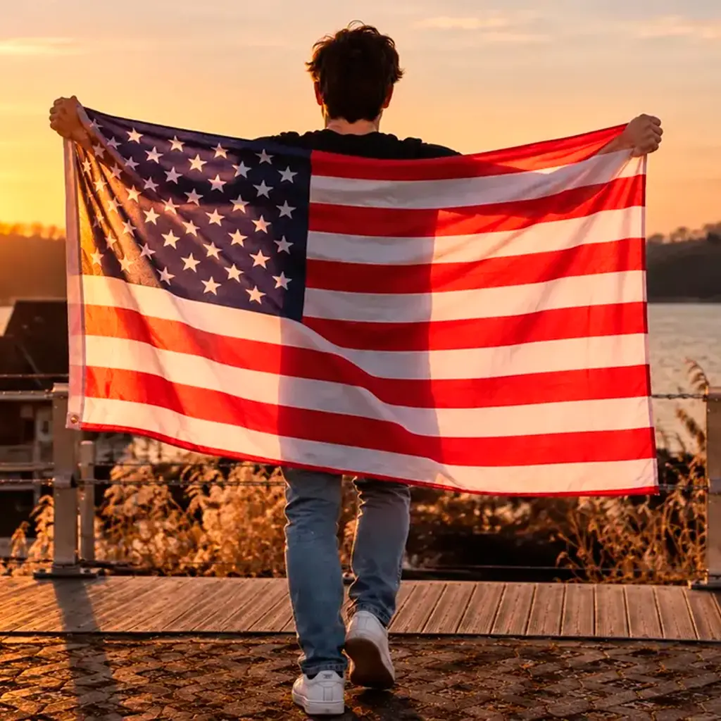 Bandera Estados Unidos Eeuu 150 X 90Cm