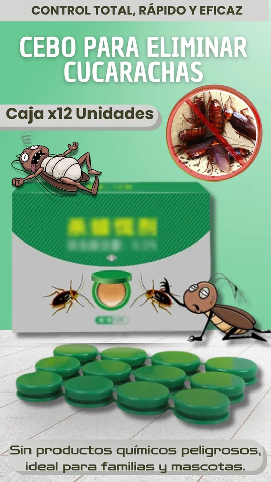 Cebo Cucarachas Control Plagas - Imagen 2