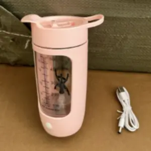 Vaso Mezclador Shaker Electrico Portatil 650ml USB - Bate Proteinas