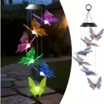 Candelabro Mariposas con Panel Solar - Imagen 2