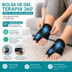 Par de Bolsas de Gel Frio Calor Antepie