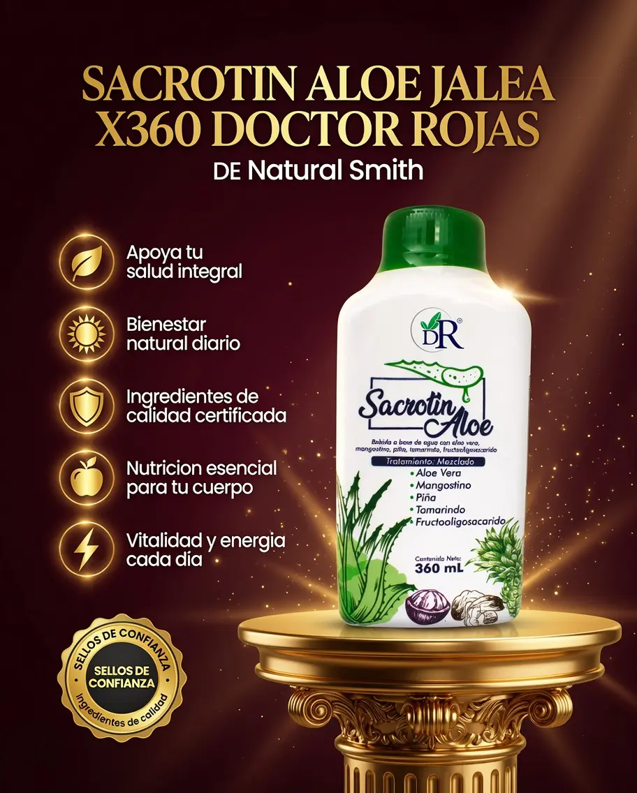 Sacrotin Aloe Jalea X360 Doctor Rojas - Imagen 3