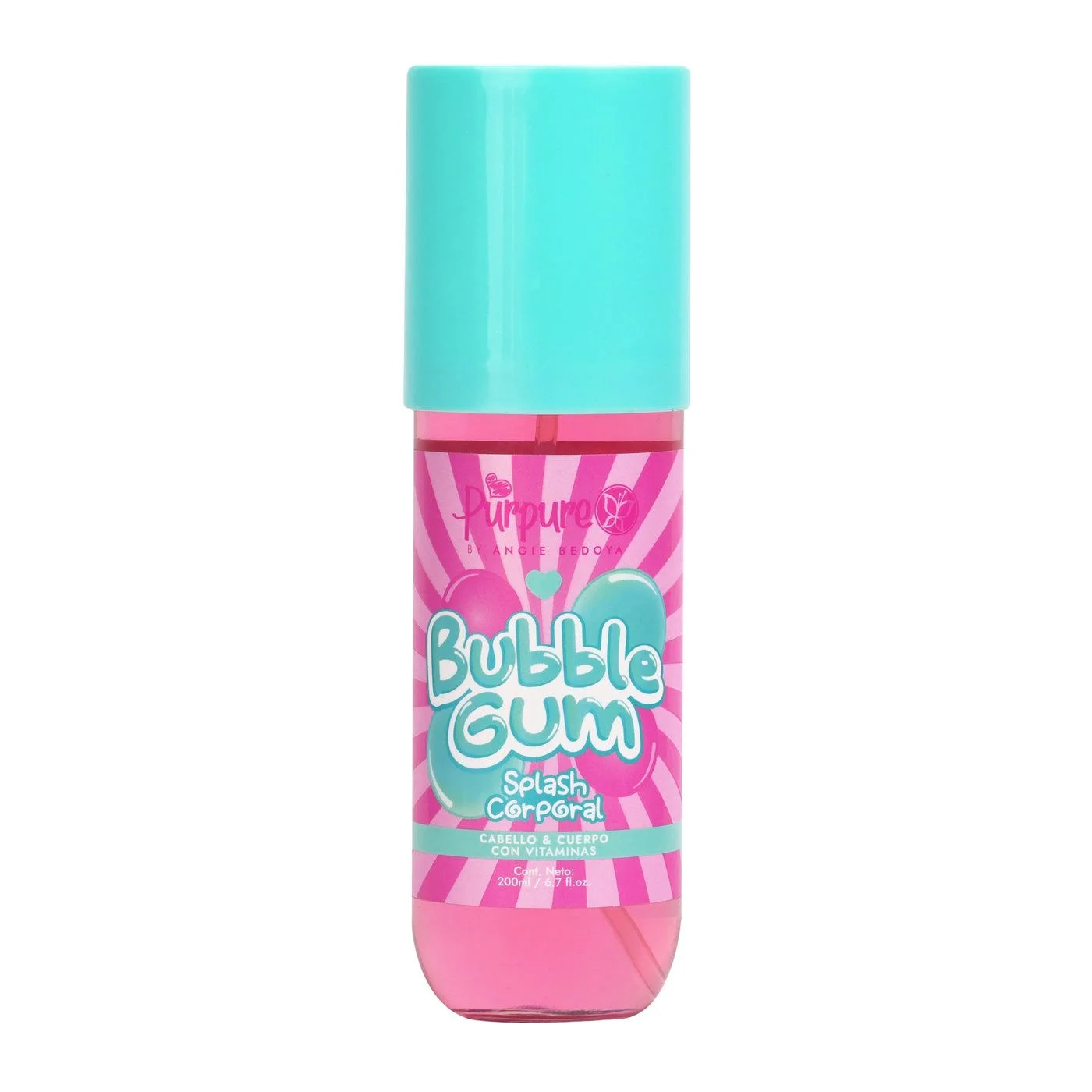 Splash Corporal Femenino Purpure 200 ml con aroma dulce - Disfruta una frescura duradera todos los días