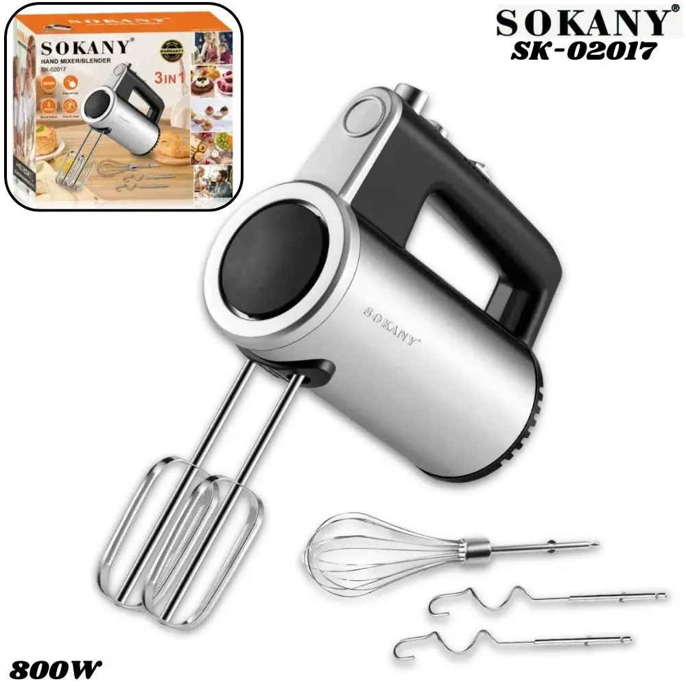 Batidora Sokany 3En1 Sk-02017 - Imagen 2