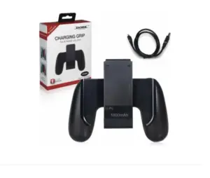 Handgrip Cargador ergonómico para Joycon Nintendo Switch - Disfruta largas horas de juego mientras mantienes tus mandos con energía