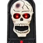 Timbre animado de Halloween con luces LED y sonidos terroríficos - sorprende a tus visitas en la puerta principal - Imagen 4