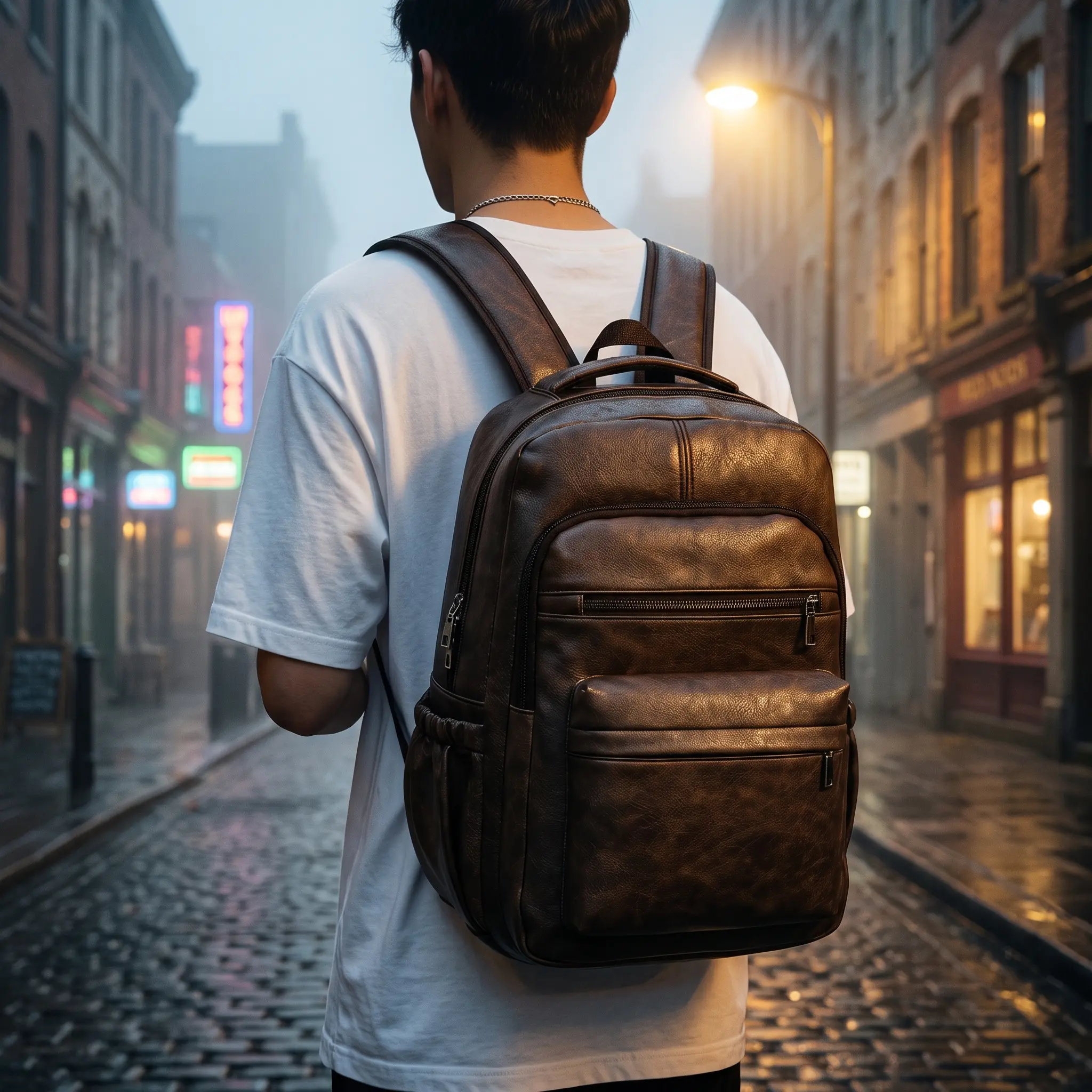 Bolso Clásico Café – Estilo Sofisticado - Imagen 3