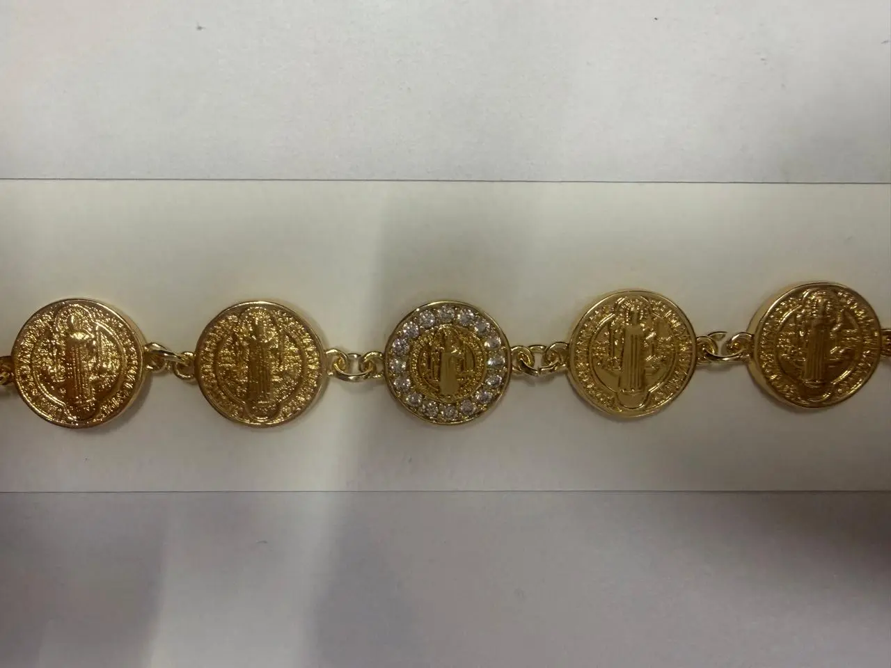 Pulsera San Benito Acero Inoxidable