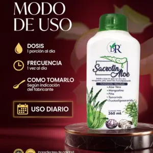 Sacrotin Aloe Jalea X360 Doctor Rojas