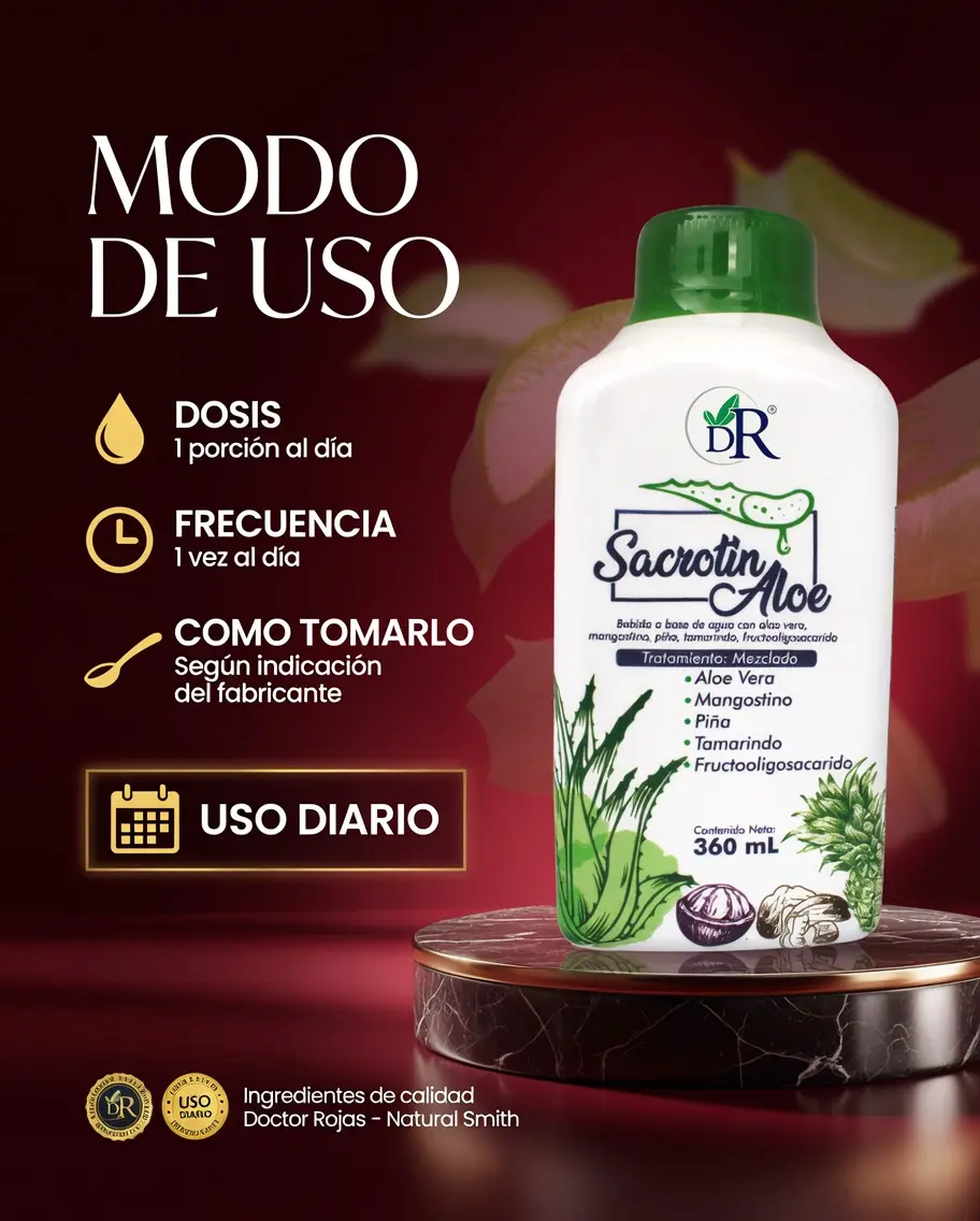 Sacrotin Aloe Jalea X360 Doctor Rojas