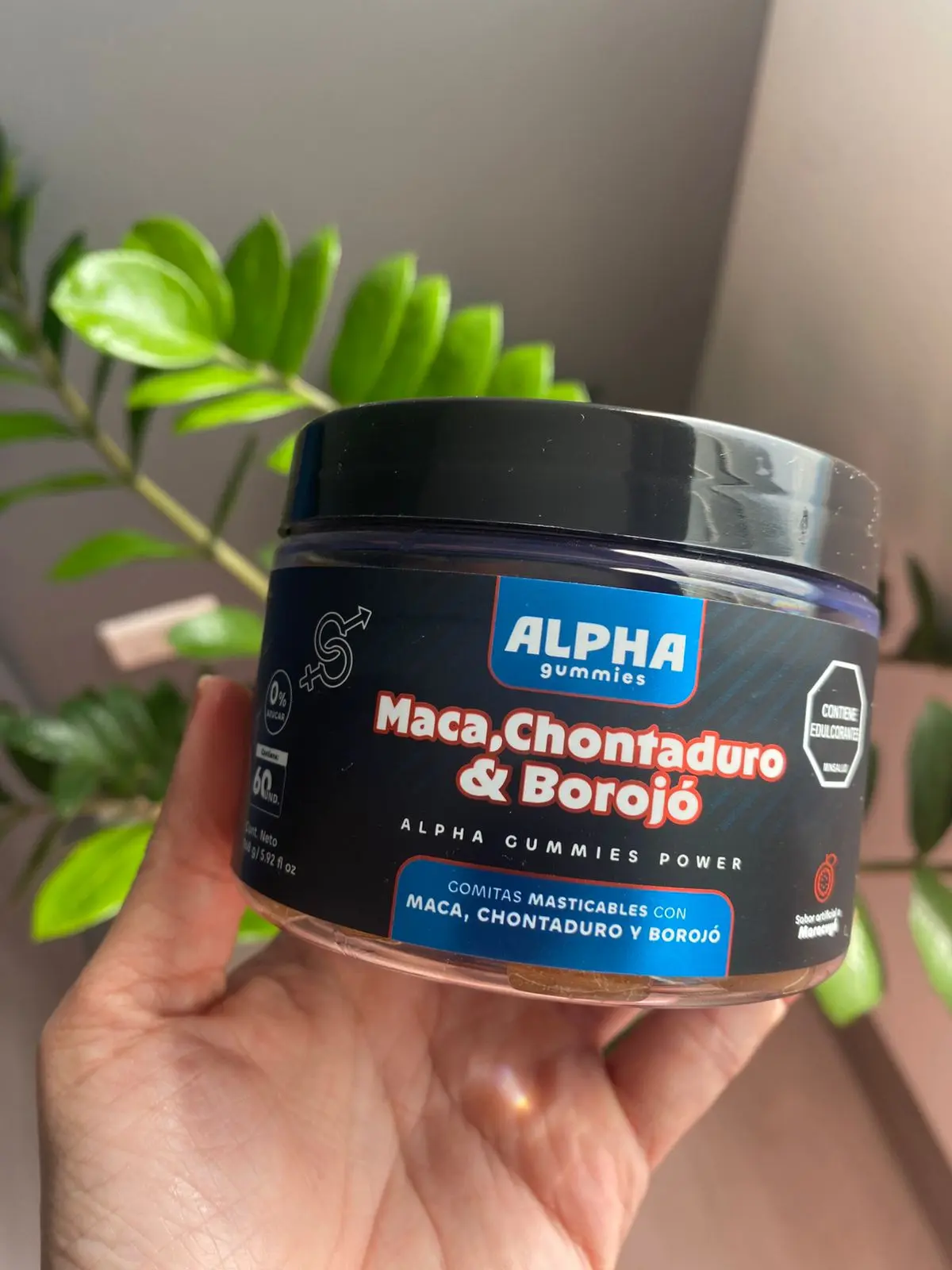 Gomas energéticas con maca chontaduro y borojó - Aumentan la vitalidad y el rendimiento físico diario