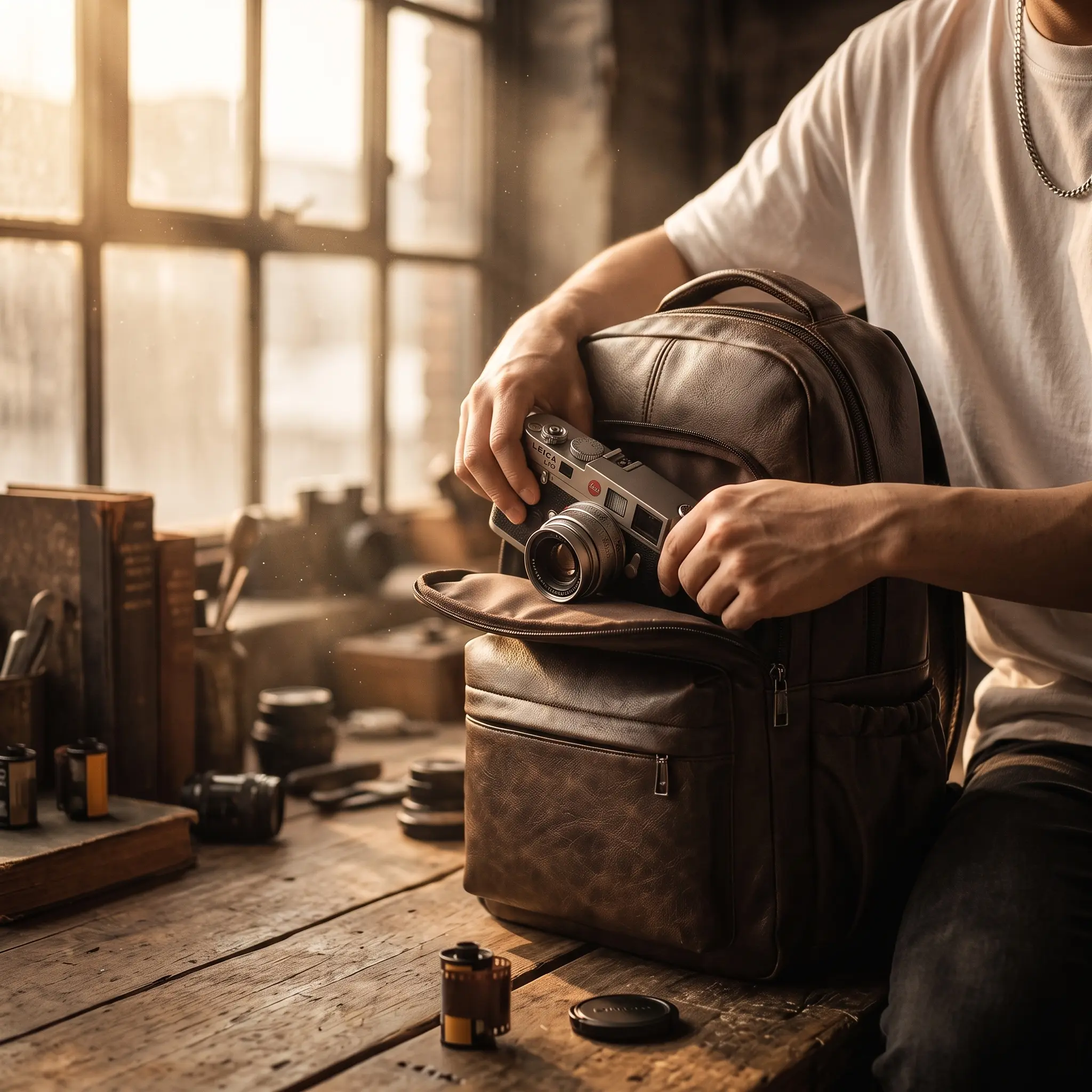 Bolso Clásico Café – Estilo Sofisticado - Imagen 4