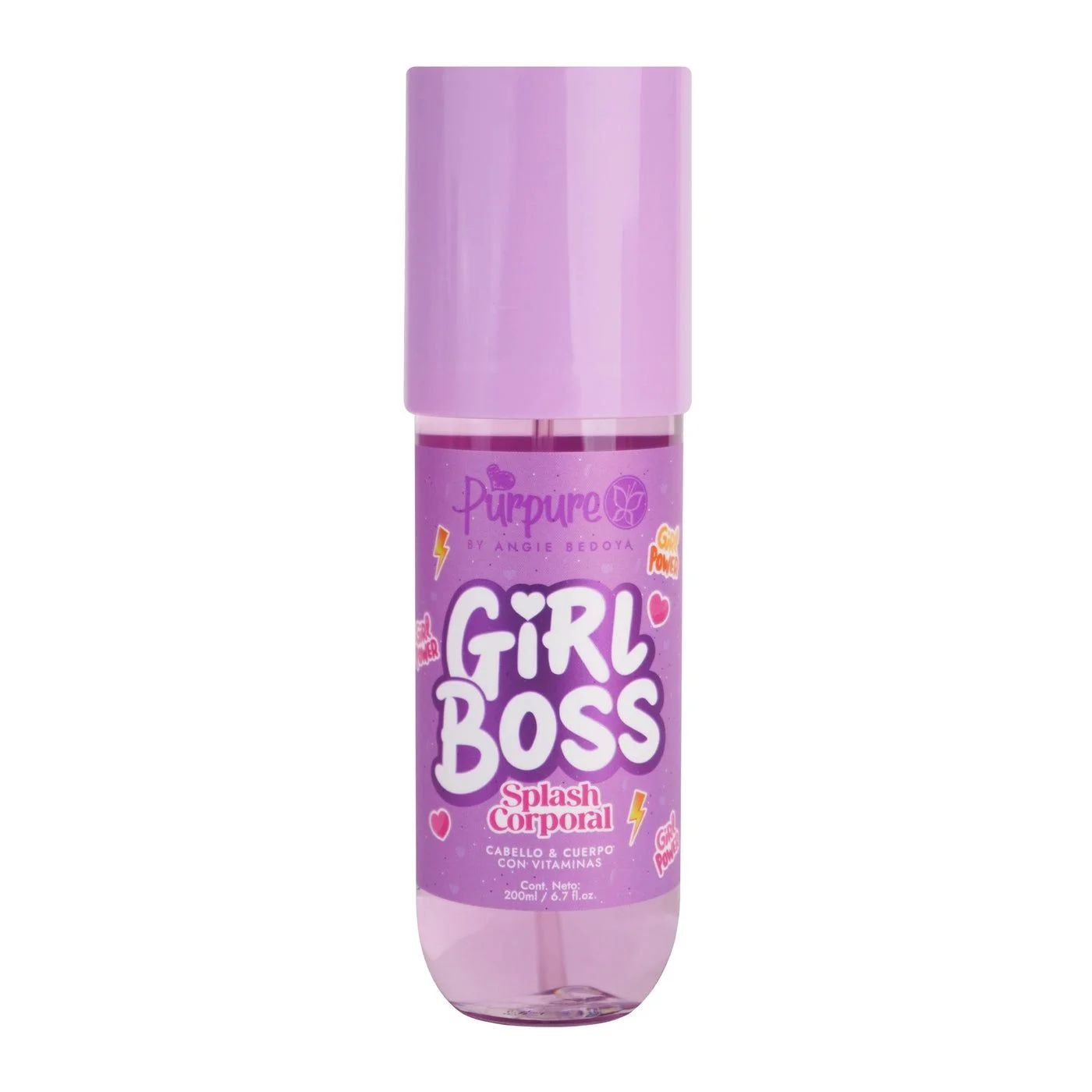 Splash Corporal Femenino Purpure 200 ml con aroma dulce - Disfruta una frescura duradera todos los días