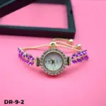 Dr-9 Reloj Pulsera Tipo Joya Oro Rosa - Imagen 2