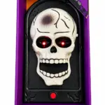 Timbre animado de Halloween con luces LED y sonidos terroríficos - sorprende a tus visitas en la puerta principal - Imagen 2