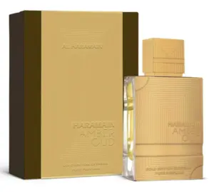 Perfume Árabe Haramain Amber Oud EDP Unisex - Disfruta una estela intensa que perdura todo el día