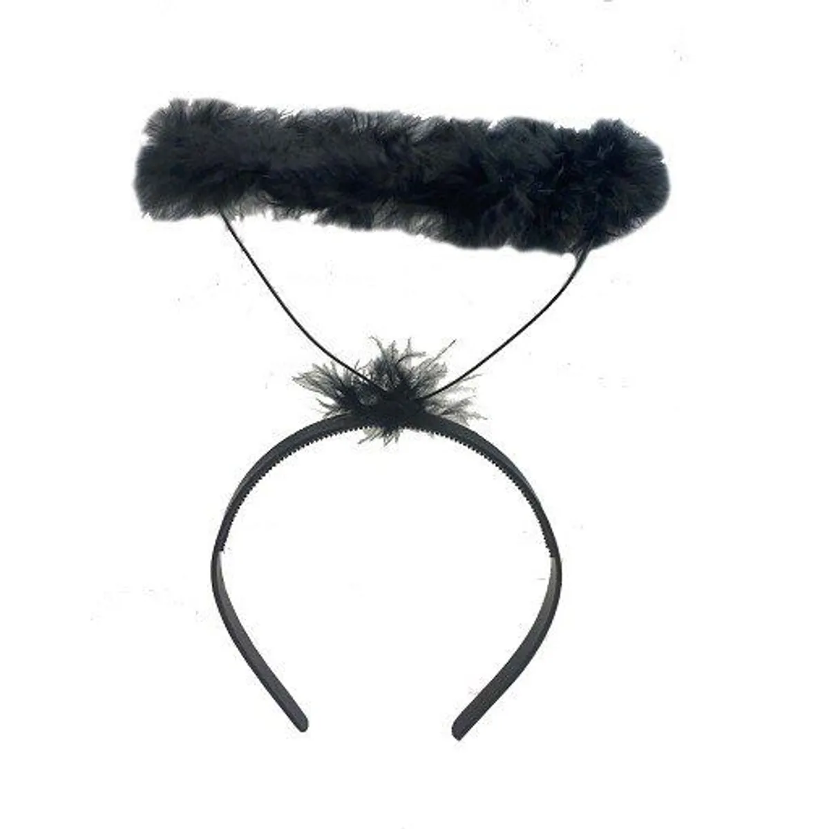 Corona Diadema de Ángel Negro