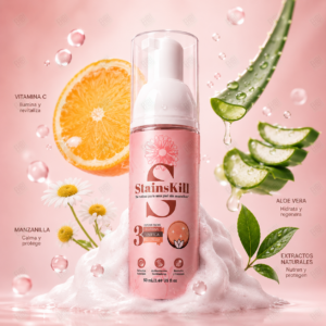 Set x3 espuma aclaradora facial