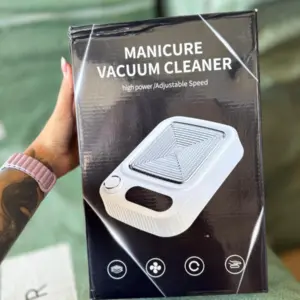 Aspiradora de uñas profesional con potencia ajustable - mantiene tu espacio libre de polvo