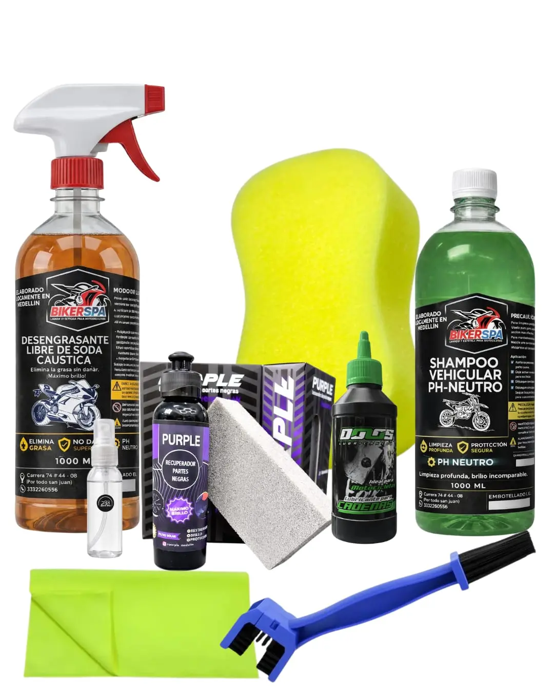Kit de Lavado de Motos - Imagen 4