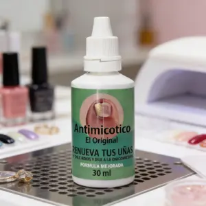 Frasco de antimicótico líquido El Original de 30 ml con gotero de aplicación precisa
