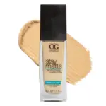 Base de maquillaje Stay Mate Tono 420 Nude Beige para piel grasa - Controla el brillo facial y unifica el tono durante todo el día - Imagen 2