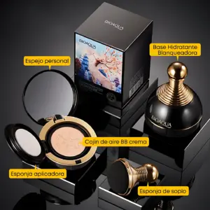 Set x2 Base Bioaqua Blanco Marfil - Cubre e Hidrata tu Piel a Diario Hoy