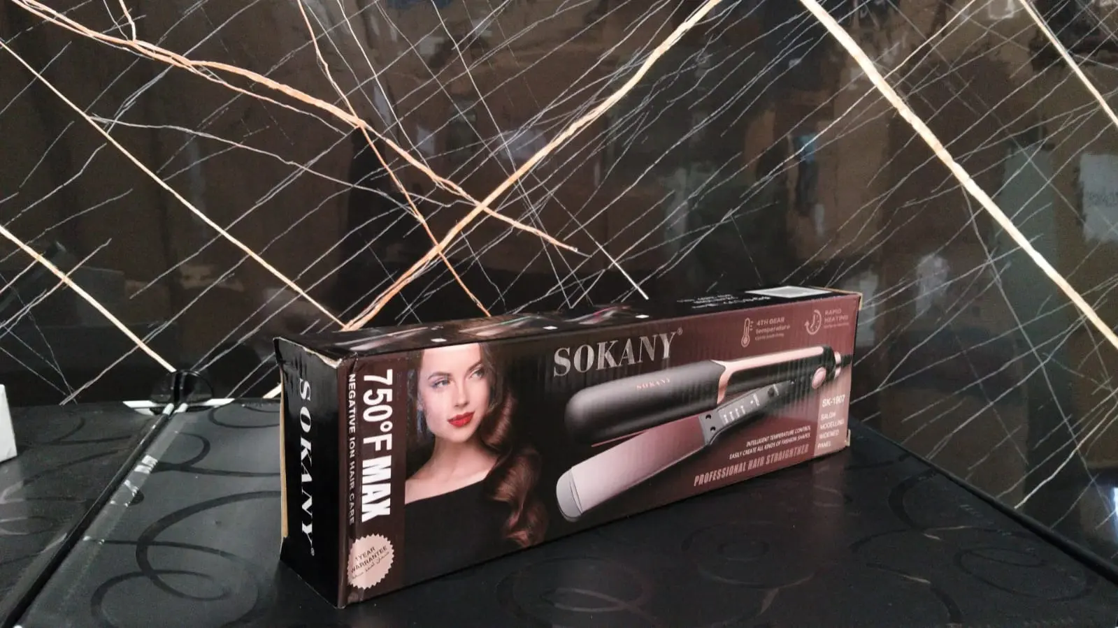 Plancha Alisadora Profesional Sokany 750