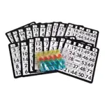 Set de Bingo Familiar con Jaula Giratoria y Cartones - Diversion en Casa