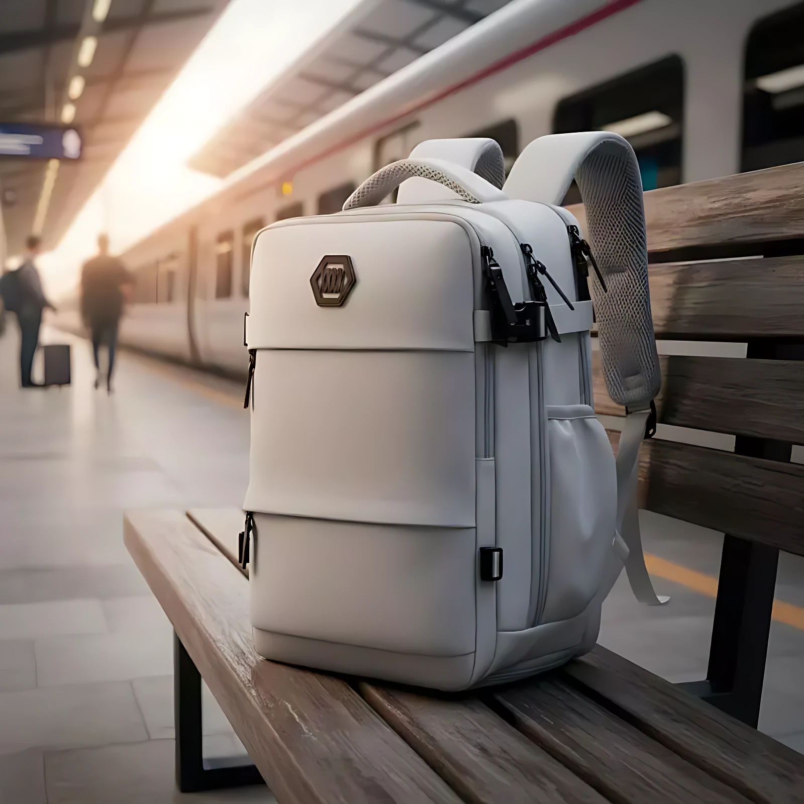 Bolso de Viaje Tipo Mochila con Puerto USB y Espacio para Laptop - Organiza tu Equipaje