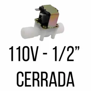 Valvula Solenoide Cerrada 110V 1/2" H135
