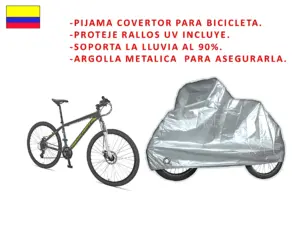 Carpa Pijama para Bicicleta Metalizada Lavef - Protección Total Contra Sol y Lluvia
