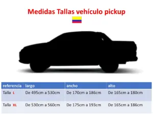 Carpa Pijama para Carro Camioneta Pickup Lavef Talla L y XL - Protección Universal