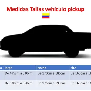 Carpa Pijama para Carro Camioneta Pickup Lavef Talla L y XL - Protección Universal