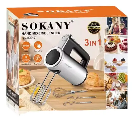 Batidora Sokany 3En1 Sk-02017 - Imagen 3