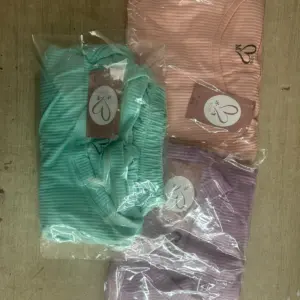 Pijama Verde Limon Aura - Detal