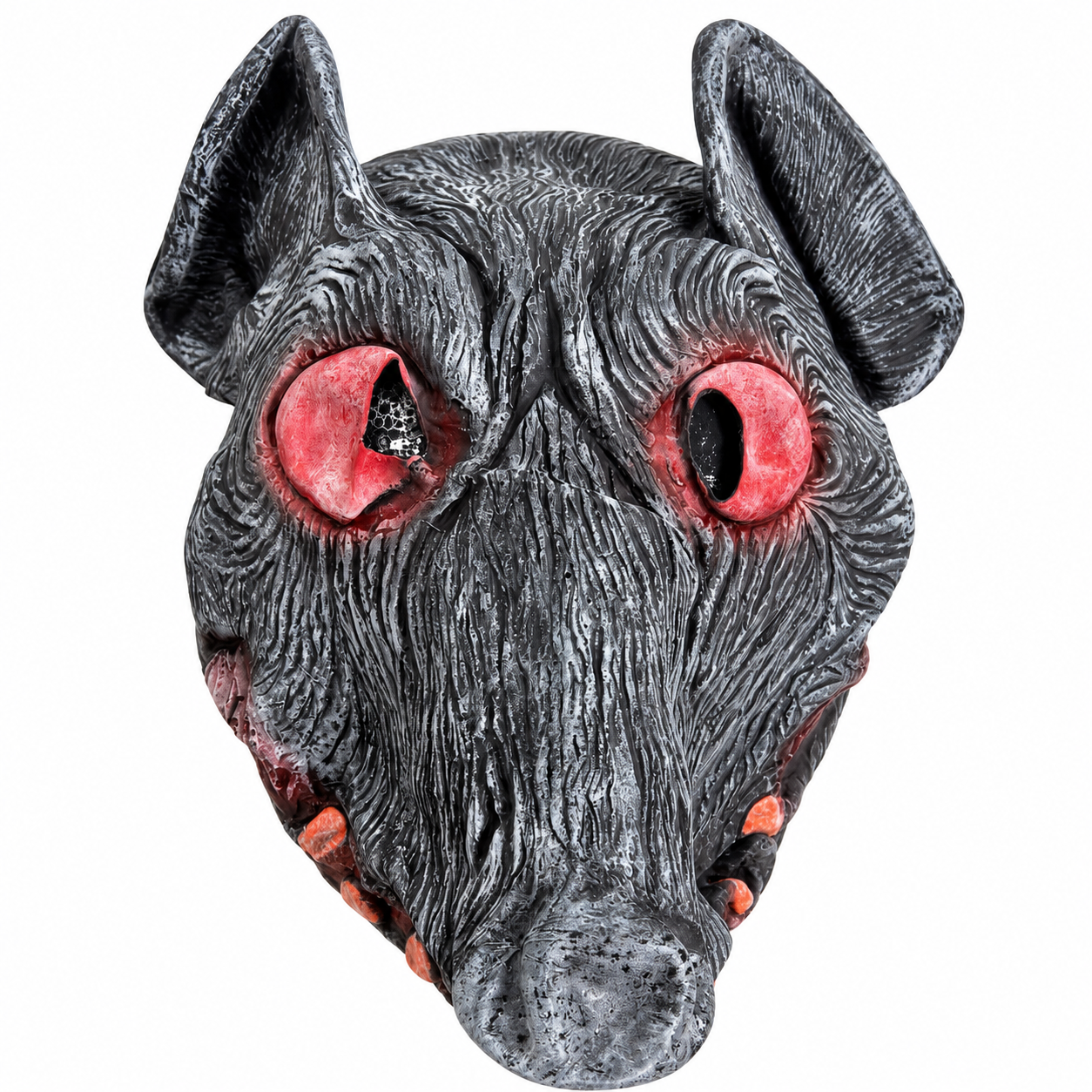 Set x2 Máscara de terror para Halloween con diseño tridimensional y grotesco - asusta a todos en fiestas temáticas y casas embrujadas