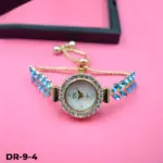 Dr-9 Reloj Pulsera Tipo Joya Oro Rosa