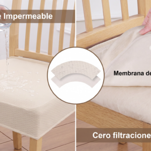 Fundas para Asiento Comedor X 6 Unds