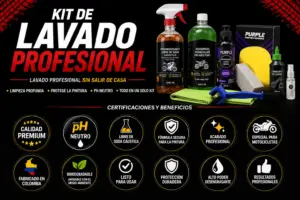 Kit de Lavado de Motos