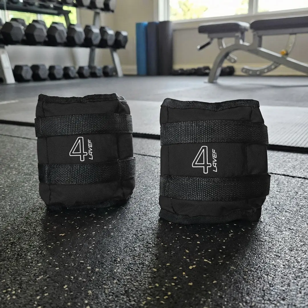 Pesas Tobilleras 4K Kilos de Peso Fijo